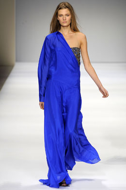 jarko plava letnja haljina